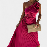 Leire – Vestido de Cóctel Asimétrico que Realza tu Feminidad