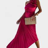 Leire – Vestido de Cóctel Asimétrico que Realza tu Feminidad