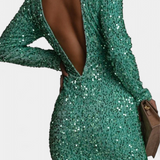 Adèle – Vestido Largo de Fiesta con Espalda Descubierta que Irradia Glamour