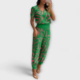 Irmelin – Conjunto elegante con top y pantalón que realza tu estilo