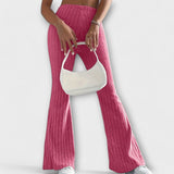Jennifer – Pantalón Acampanado Elegante que Resalta Tu Silueta
