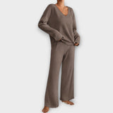Kathy – Conjunto cómodo de 2 piezas que brinda elegancia y confort