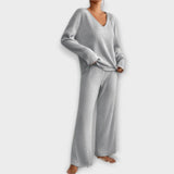 Kathy – Conjunto cómodo de 2 piezas que brinda elegancia y confort