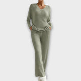 Kathy – Conjunto cómodo de 2 piezas que brinda elegancia y confort