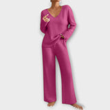 Kathy – Conjunto cómodo de 2 piezas que brinda elegancia y confort