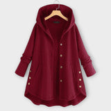 Leslie – Chaqueta Abotonada Cálida que Te Abraza Con Estilo