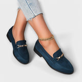 Sofía – Mocasín de franela que combina estilo y comodidad