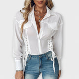 Natalie – Blusa de Manga Larga que combina elegancia y comodidad