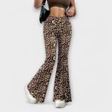 Valentina – Pantalón Bootcut de Leopardo que aporta audacia a tu estilo