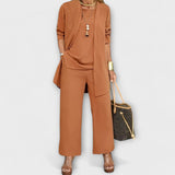 Sofía – Conjunto Casual de Tres Piezas que eleva tu estilo