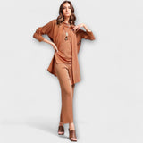 Sofía – Conjunto Casual de Tres Piezas que eleva tu estilo