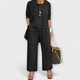 Sofía – Conjunto Casual de Tres Piezas que eleva tu estilo