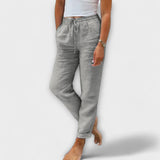 Stacy – Pantalón de lino ligero que aporta frescura y estilo