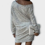 Sofía – Vestido de fiesta con lentejuelas que ilumina tu noche