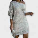 Sofía – Vestido de fiesta con lentejuelas que ilumina tu noche