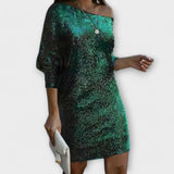 Sofía – Vestido de fiesta con lentejuelas que ilumina tu noche