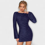 Sofía – Vestido de Lentejuelas con Espalda Descubierta que ilumina tu estilo